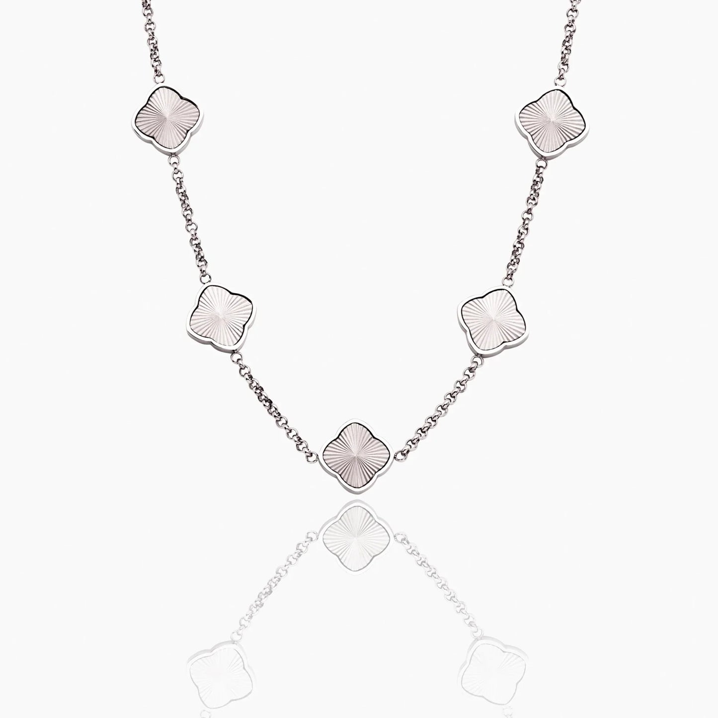 Sunburst Clover Necklace