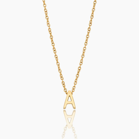 Dainty Initial Charm Necklace