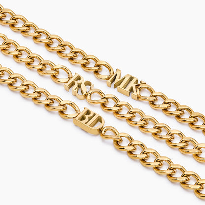Custom initial choker lifestyle shot — Olivia Jewelry