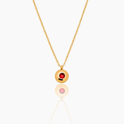 Mini Birthstone Pendant Necklace