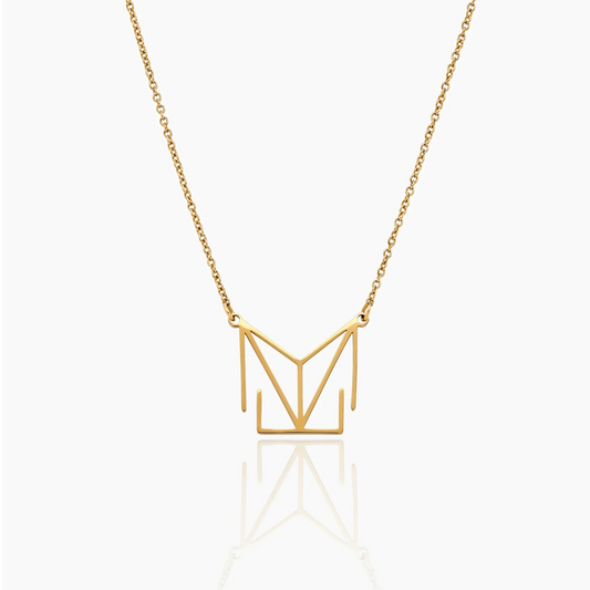 Minimalist Monogram Name Necklace