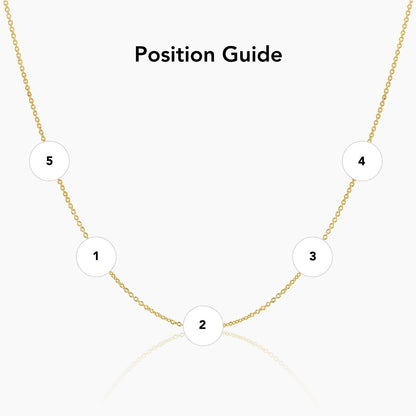 Multi Initial Necklace