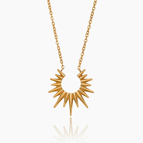 Helia Sunburst Necklace