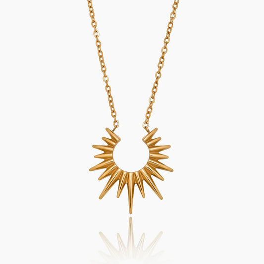 Helia Sunburst Necklace