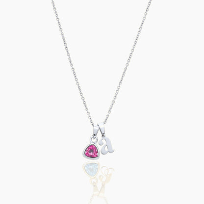 byheart — Silver / Oct-Pink Tourmaline