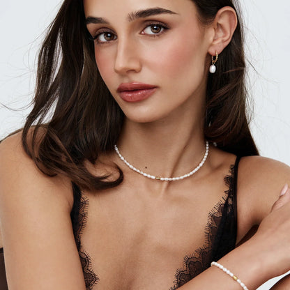Essential Pearl Choker Necklace