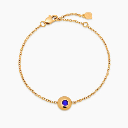 mini-birthstone-charm-bracelet — Gold / Jun-Alexandrite