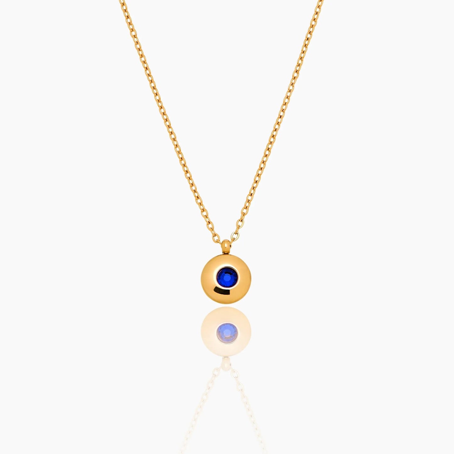 mini-birthstone-pendant-necklace — Gold / Sep-Sapphire