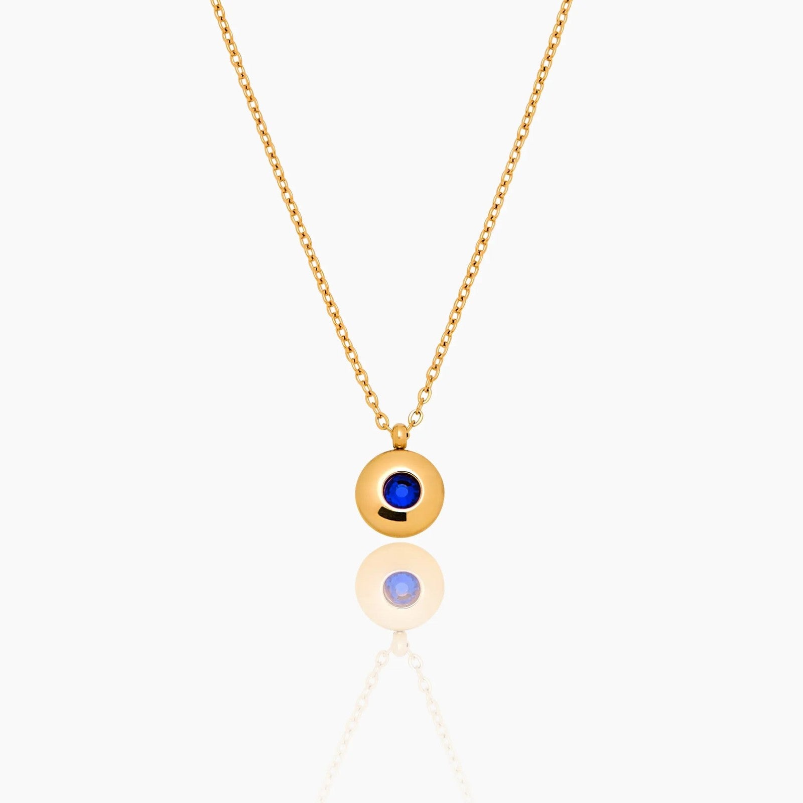 mini-birthstone-pendant-necklace — Gold / Sep-Sapphire