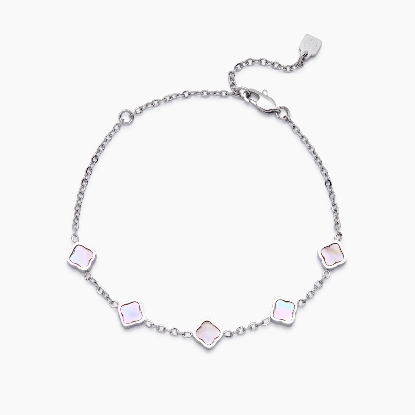 Mini Pearl Clover Bracelet