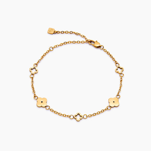 Dainty Clover Bracelet