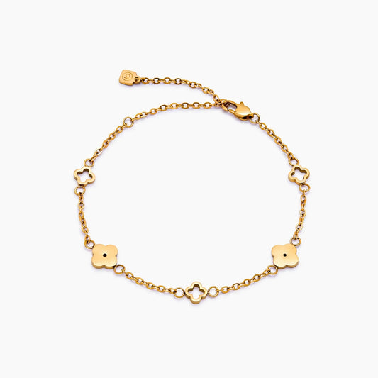 Dainty Clover Bracelet