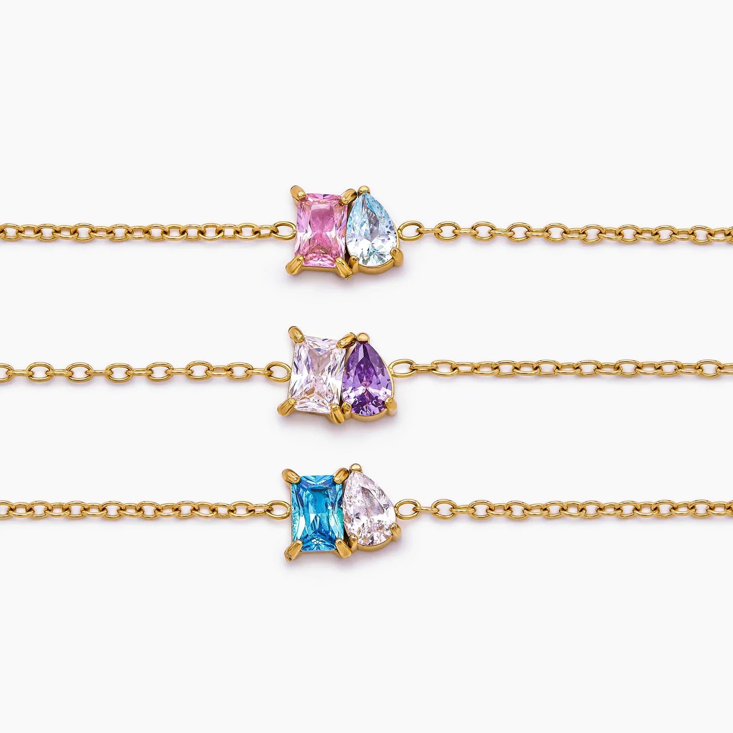 Forever Duo Birthstone Bracelet
