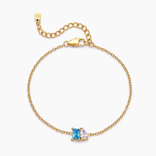 Forever Duo Birthstone Bracelet