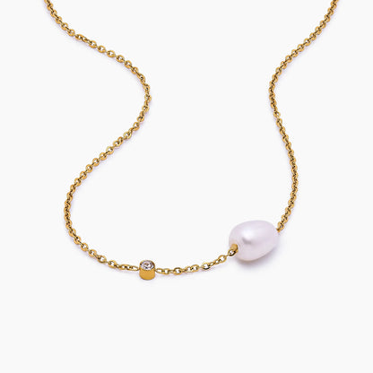 Dainty Freshwater Pearl Necklace