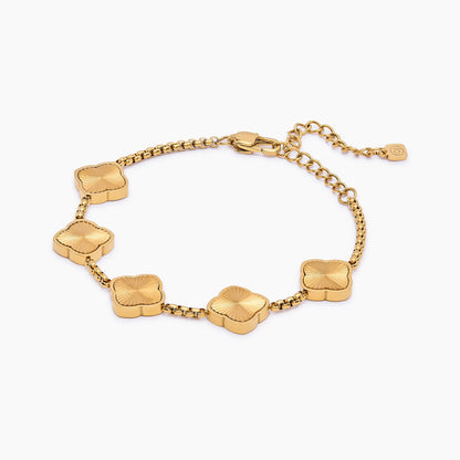 Sunburst Clover Bracelet
